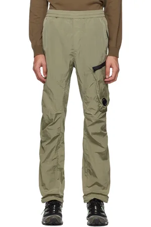 C.P. Company Men Pants - Khaki Chrome-R Track Pants