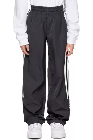 adidas Pants - Kids Black Adicolor Big Kids Track Pants