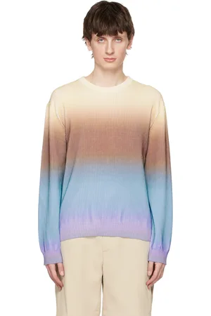 Solid Multicolor Gradient Sweater