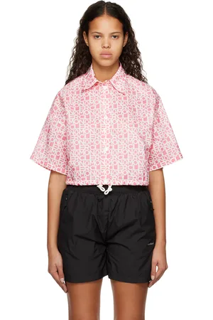 Moncler Pink Printed Shirt