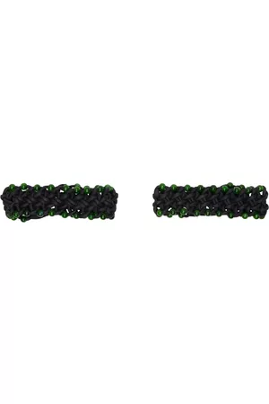 Shawna Wu SSENSE Exclusive & Green Handknot Garters