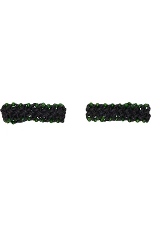 Shawna Wu SSENSE Exclusive & Green Handknot Garters