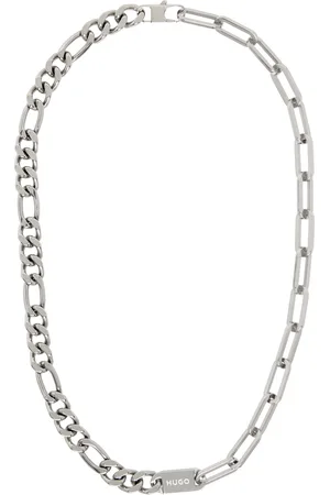 Hugo Boss Bennett men's necklace with pendant, stainless steel, engravable  1580263