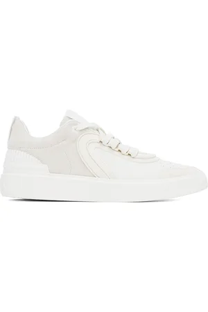 Balmain Off-White B-Skate Sneakers