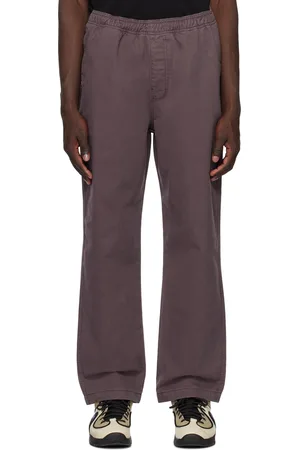 STUSSY Men Pants - Purple Beach Trousers