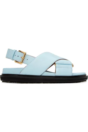 Marni Blue Fussbett Sandals