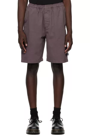 STUSSY Men Shorts - Purple Beach Shorts