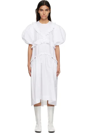 Simone Rocha Ruffle Midi Dress