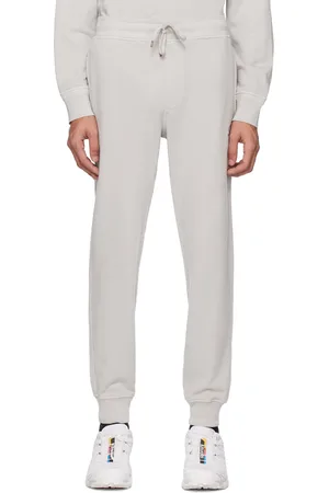 C.P. Company Gray Tapered Lounge Pants
