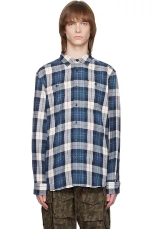 The North Face Men Casual - Navy & White Arroyo Shirt