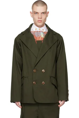 Vivienne Westwood Khaki Wittgenstein Blazer