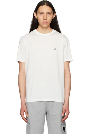 C.P. Company Men T-shirts - White Printed T-Shirt