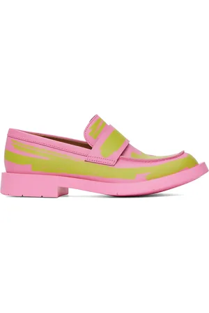 Camper Lab Pink & Green MIL 1978 Loafers