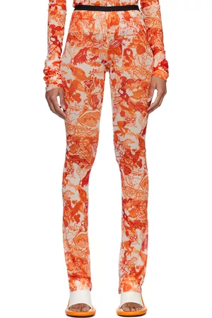 Marco Rambaldi Women Pants - SSENSE Exclusive Orange Trousers