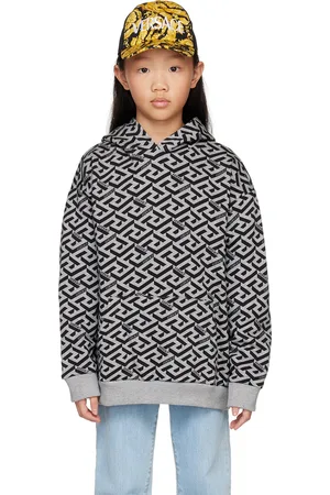 VERSACE Kids Gray & Black 