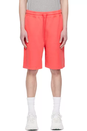 Moncler Men Shorts - Pink Drawstring Shorts