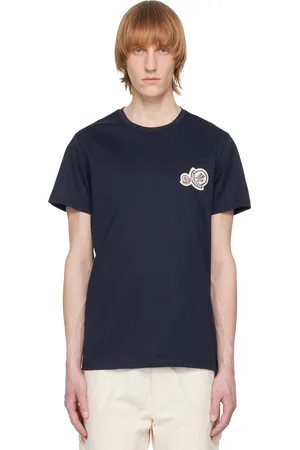 Moncler Navy Crewneck T-Shirt