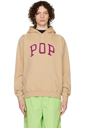 Pop Trading Company Tan Arch Hoodie