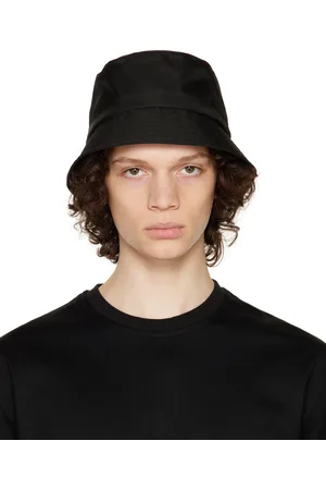 Solid Black Logo Bucket Hat