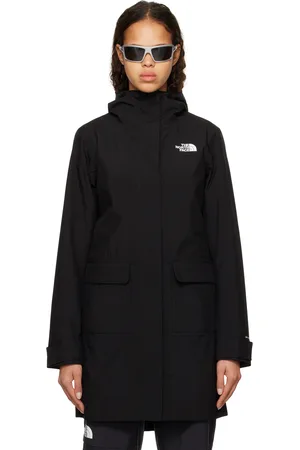 The North Face Women Parkas - Black City Breeze Rain Parka II Coat