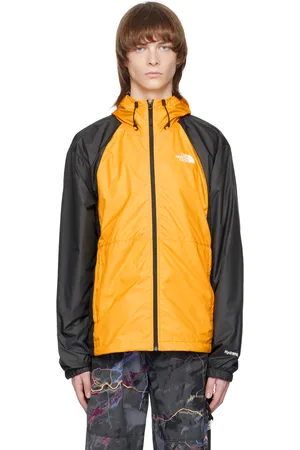 The North Face Men Jackets - Black & Orange Hydrenaline 2000 Jacket