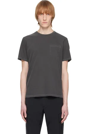 Parajumpers Men T-shirts - Gray Patch Pocket T-Shirt