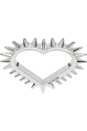 We11 Done Small Spike Heart Ring