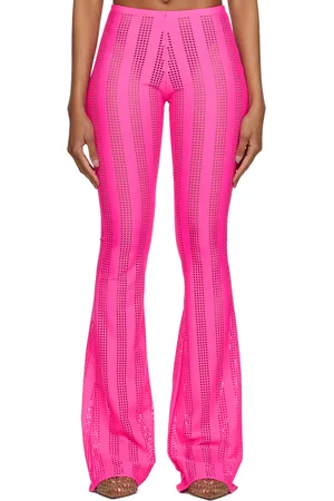FAL-ASH Pink Lasercut Leggings