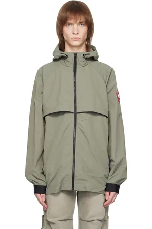 Canada Goose Men Jackets - Green Faber Jacket