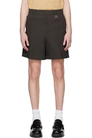 WOOYOUNGMI Gray Hardware Shorts