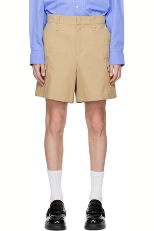 WOOYOUNGMI Beige Hardware Shorts