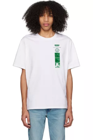 Levi's White Printed T-Shirt