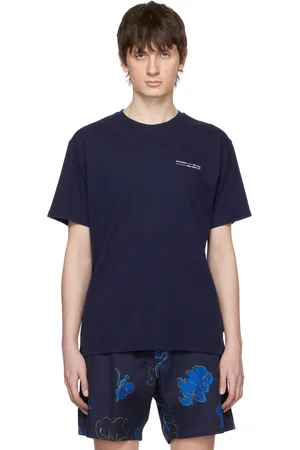 Saturdays NYC Blue Fundamental Standard T-Shirt