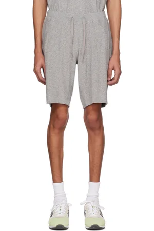 Sunspel Gray Towelling Shorts