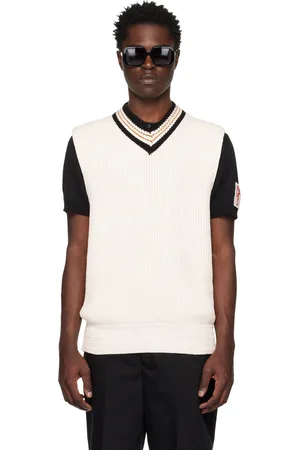 Golden Goose Off-White V-Neck Vest