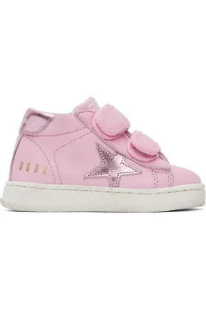 Golden Goose Baby Pink June Sneakers