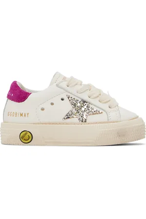 Golden Goose Sneakers - Baby White May Sneakers