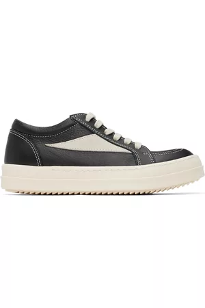 Rick Owens Sneakers - Kids Black & Off-White Vintage Sneakers