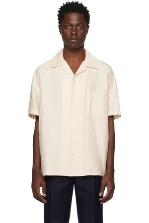 Golden Goose Beige Jacquard Shirt