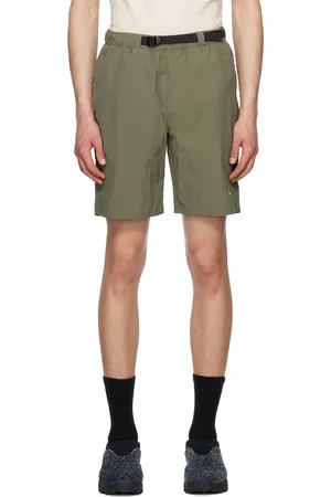DIME Khaki Belted Shorts