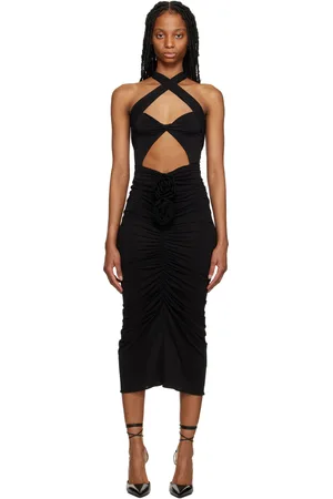 MAGDA BUTRYM Twisted Midi Dress