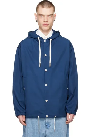 Emporio Armani Blue Oversized Jacket