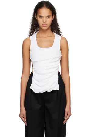Subtle Le Nguyen Draped Tank Top