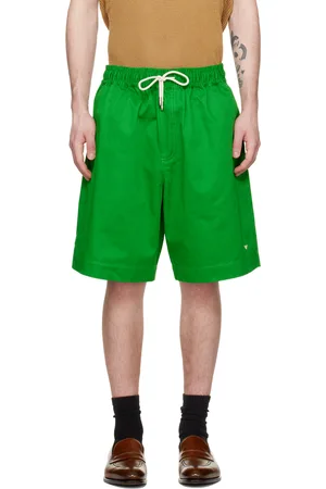 Emporio Armani Green Oversized Shorts