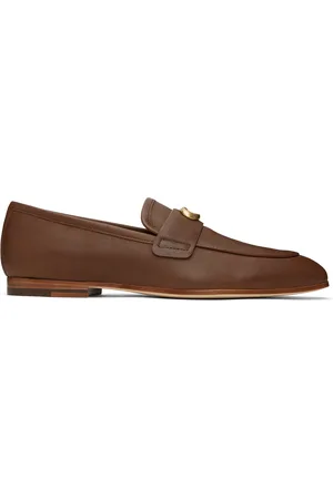Coach Brown Sculpted Loafers