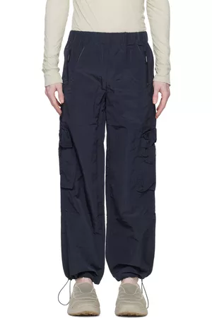 Rains Men Cargo Pants - Navy Lightweight Cargo Pants