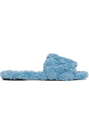 Bottega Veneta Blue Padded Sandals