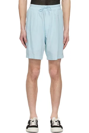 Tom Ford Blue Pleated Shorts