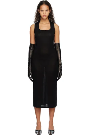 Subtle Le Nguyen Scoop Neck Midi Dress