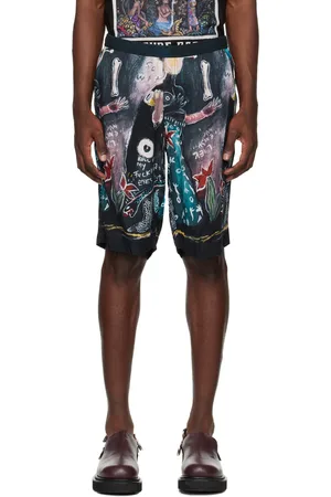 Endless Joy Multicolor Above Snakes Shorts
